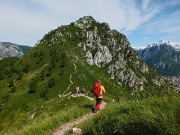 30 scendiamo dal Primo Corno per risalire in vetta